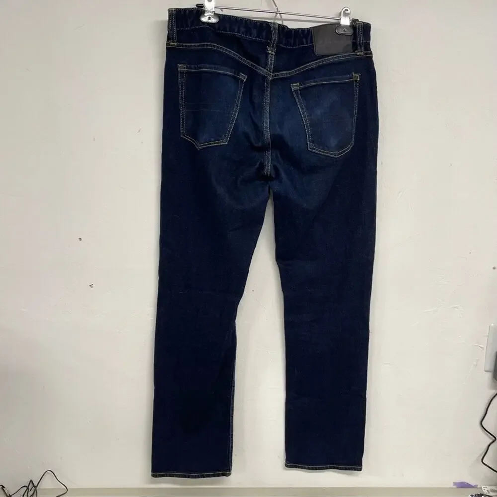 Five Four Mens Dark Wash Straight Leg Jeans Womens 32 Blue Denim Casual Fall